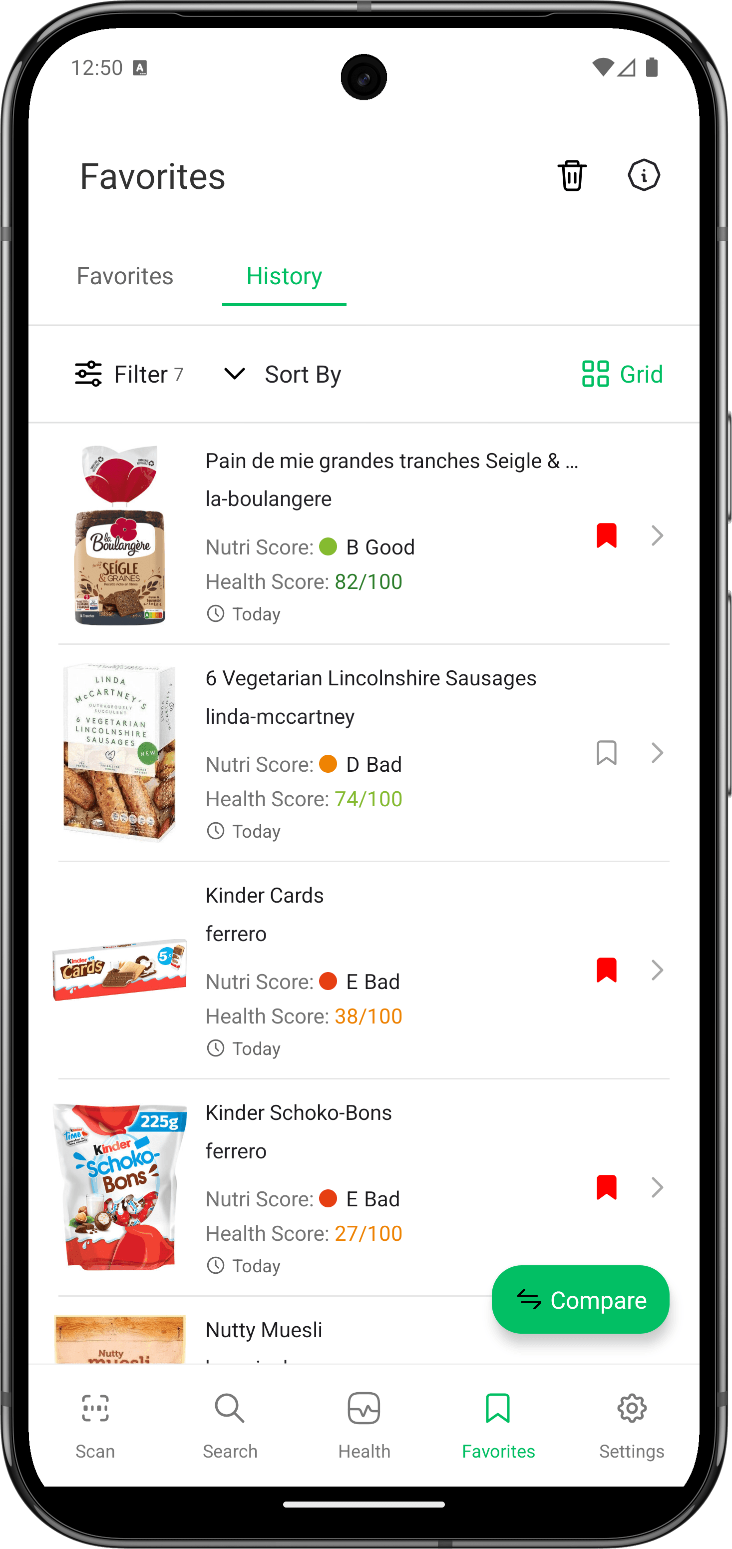Was2Eat App Product Details
